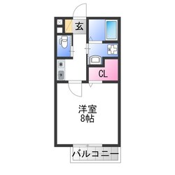 クオリア東茱萸木の物件間取画像